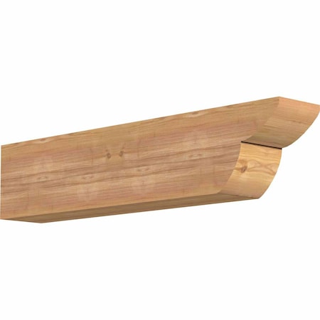 Ekena Millwork Crestline Smooth Rafter Tail, Western Red Cedar, 5 1/2"W x 8"H x 36"L RFT06X08X36CRE00SWR